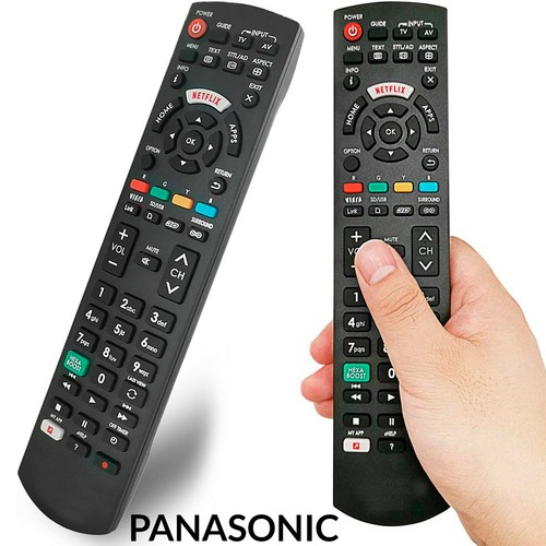 Télécommande Universelle Compatible Panasonic Pour TV LCD LED Smart - Modèle Noir