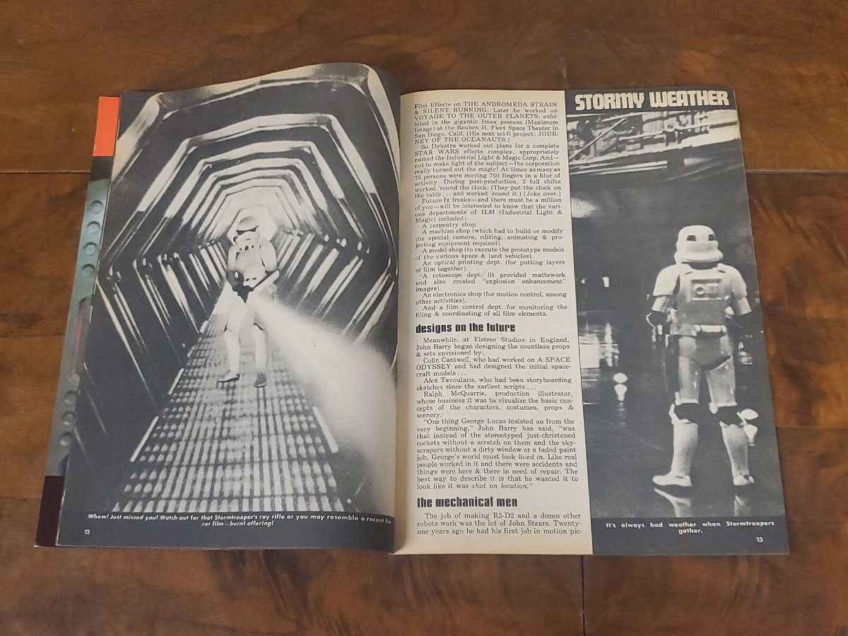 Famous Monsters マガジン STARWARS Famous Monsters of Filmland Magazine # 142 NEAR MINT 3/78