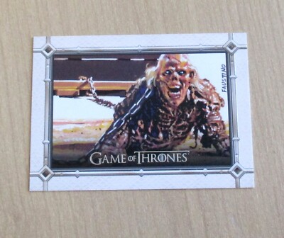 2024 Rittenhouse Game Thrones Legends Realm Rendition Jim Faustino AR56 60/75