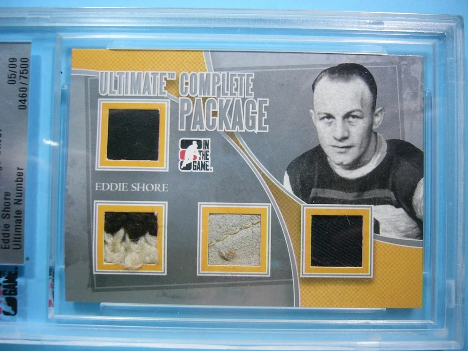 2011/12 IN THE GAME ITG ULTIMATE MEMORABILIA COMPLETE PACKAGE EDDIE SHORE  05/09 - Image 3 of 4