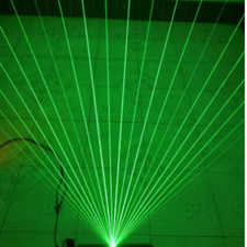 532nm 50mw Fan-shaped  Green Laser Module with heat sink