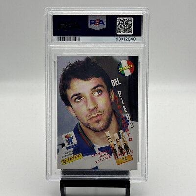1998 Panini FIFA World Cup France ALESSANDRO DEL PIERO #74