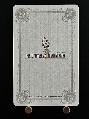 【激レア】MYNDORITY CLASSICS SAYORI WADA トランプ Squall Leonhart Final Fantasy Card 25th Anibersary Playing