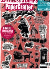 Paper Crafter Magazine, 39 Santa Friend Stamps Issue 127 Printed UK
