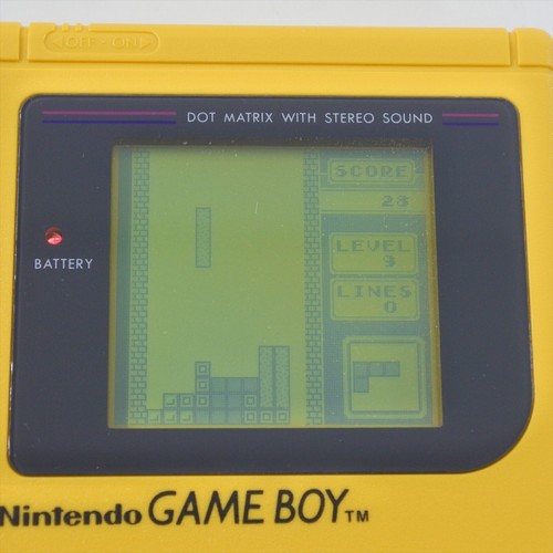 Gameboy Bros Classic YELLOW Console DMG-001 Boxed Nintendo GH1903290 gb - Picture 3 of 20