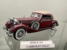 Horch 1937 853 Cabriolet fermée 1/24 CMC Modelcars - Comme Neuf