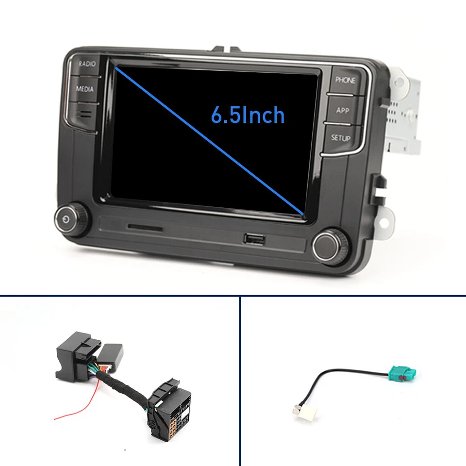 DS RCD360 187B Autoradio Stereo Carplay Bluetooth für VW Golf Passat CC Car DE - Bild 3 von 4