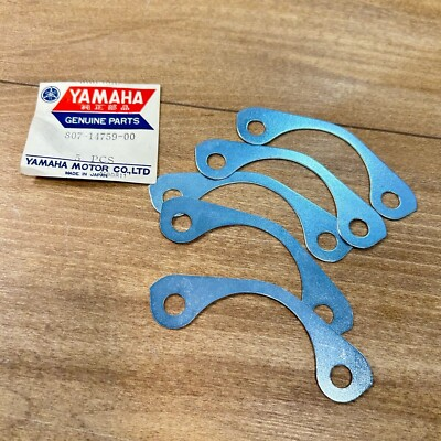 #ad YAMAHA OEM NOS EXHAUST WASHER 5 PACK 807 14759 00 SNOWMOBILE $13.00