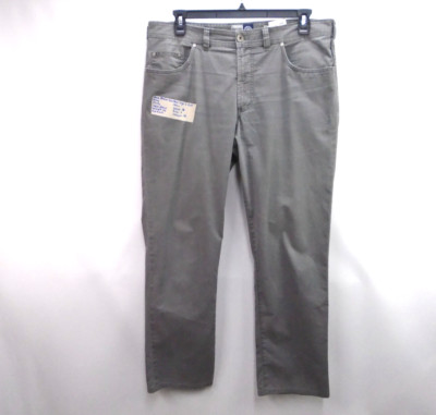 Atelier Gardeur Nigel 1 Mens Size 38 x34 (38x30) Regular Fit Pants Gray Straight