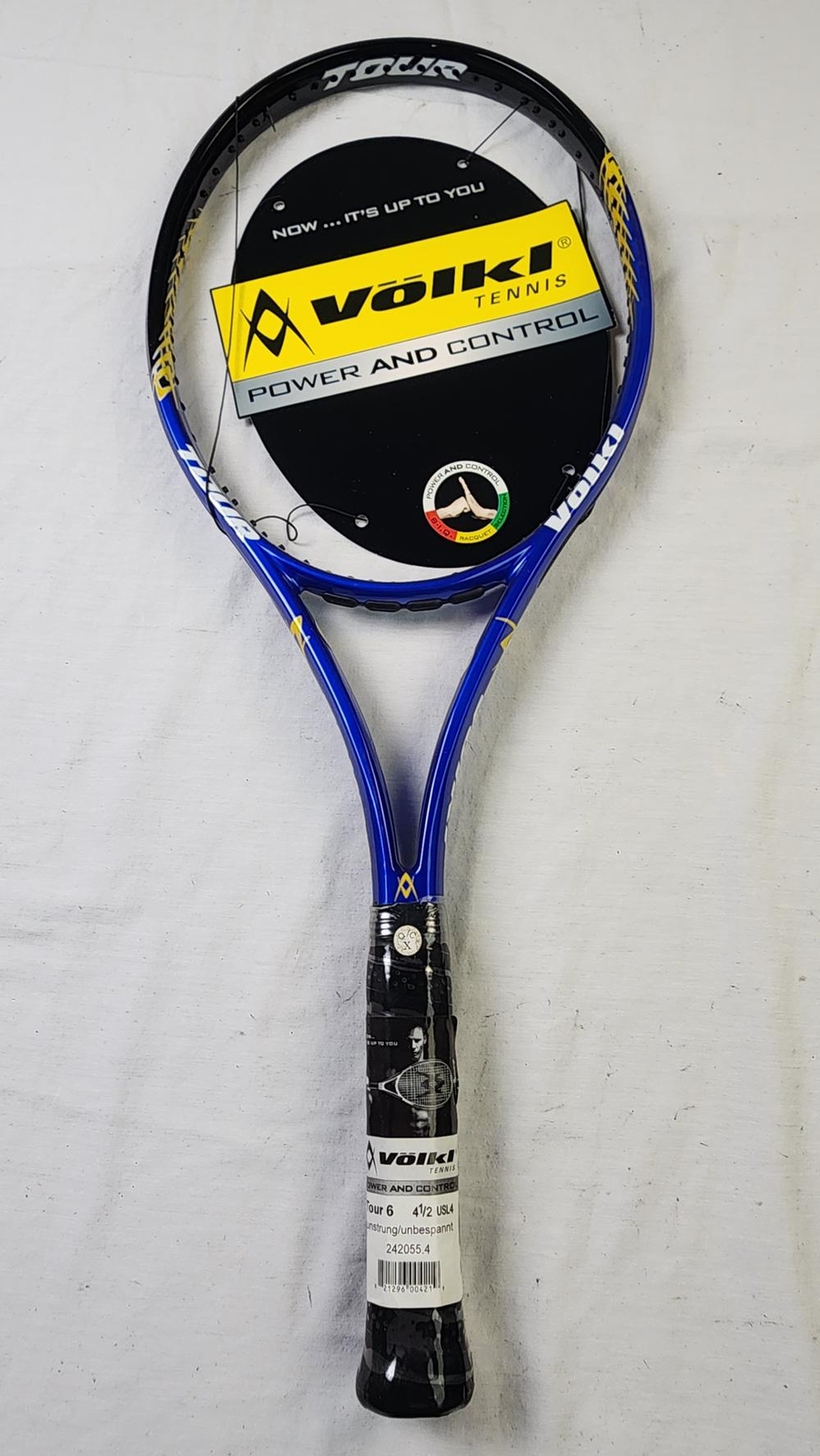 Volki Racket Volkl Tour 6 Tennis Racket (242055.4) - 4 1/2 in, Unstrung, OS, New Old ...