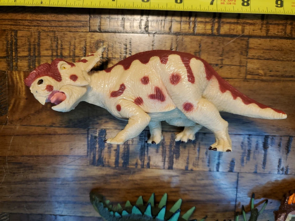 Battat Terra 恐龙玩偶。 批量 4 件 状况完好。 必看图片。 — 第 2/4 张图片