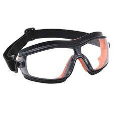 PORTWEST Slim Safety Goggle Lightweight Soft Seal Wrap Around Anti Fog PW26