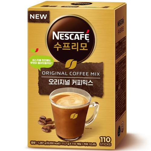 Nescafe Supremo Original Coffee Mix, 11.7g x 110pcs, 1EA - Picture 1 of 1
