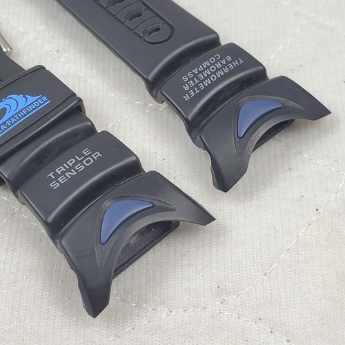 GENUINE CASIO SEA-PATHFINDER SPF-40 BLACK MEN'S WATCH BAND STRAP  - Picture 4 of 10