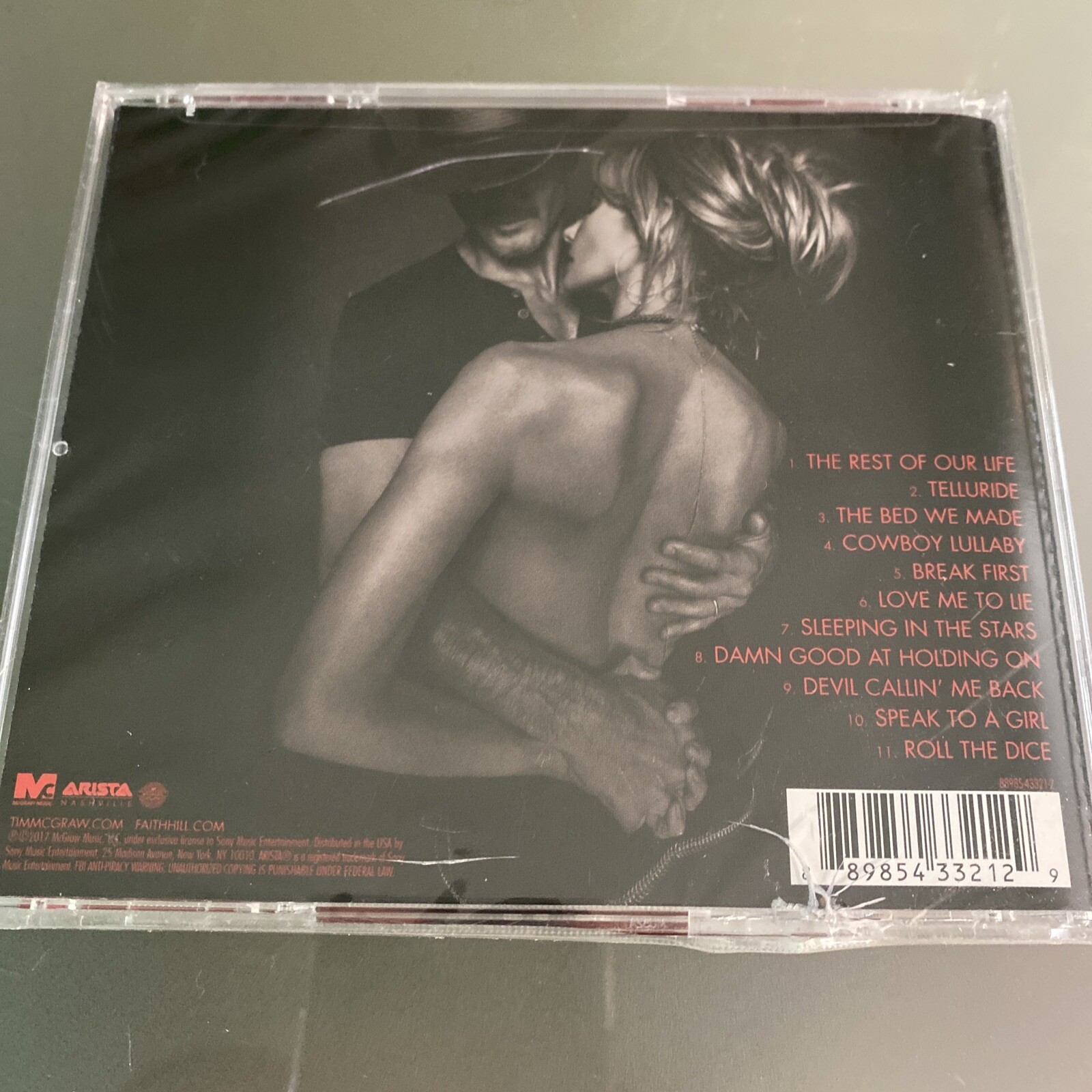 Tim McGraw 8 LOT: NEW Rest of Life, Greatest Hits I & II, Emotional Traffic VG