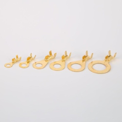 150pcs Ring Type Cable Bare Terminals Crimp Non-insulated Wire Connectors Kit - Picture 6 of 8