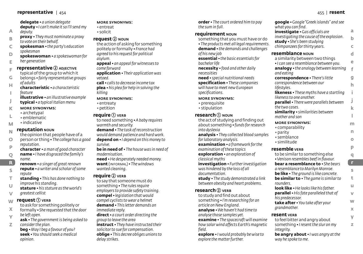 Thumbnail - School Thesaurus | Trusted Support For Learning | Collins Dictionaries
