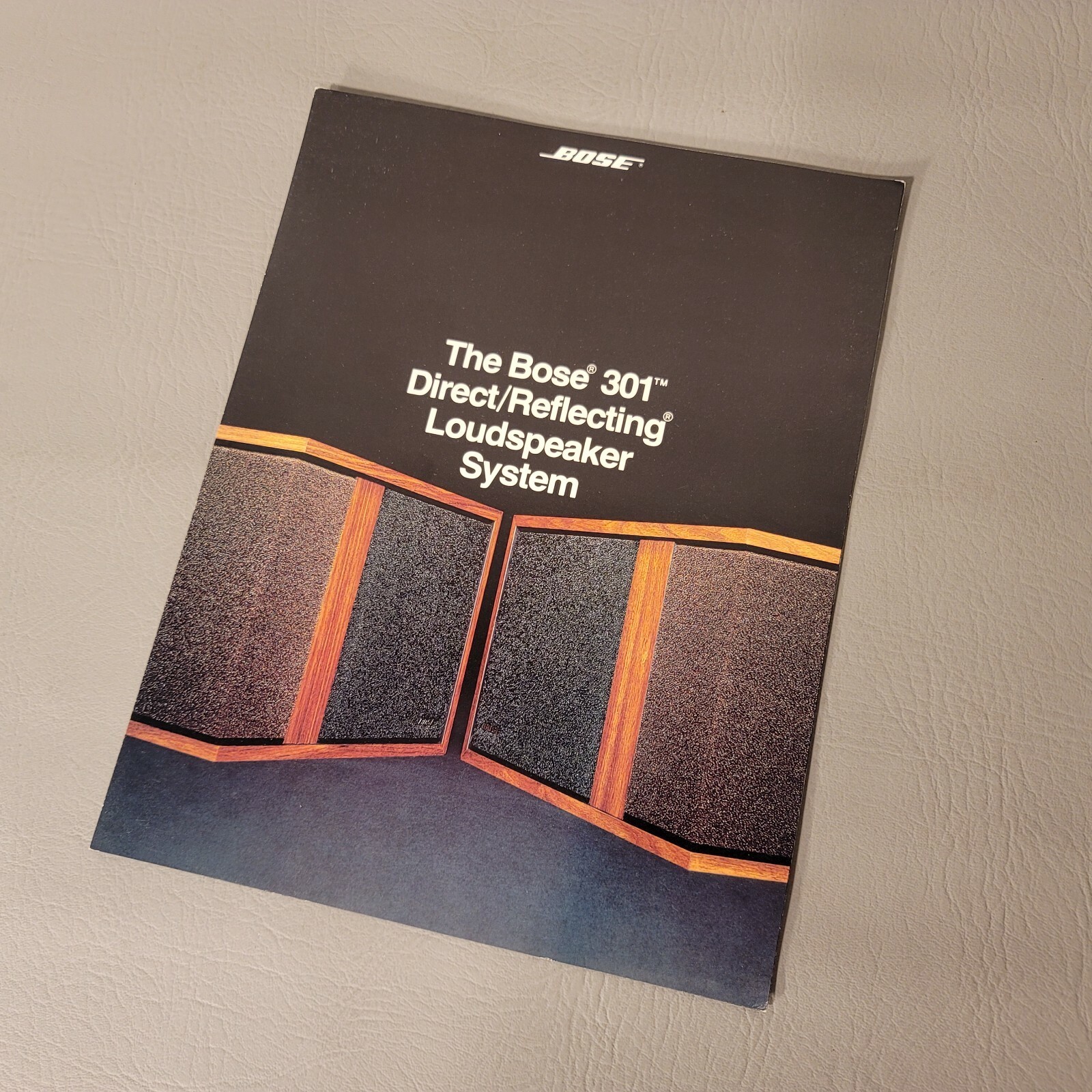 Bose 301 Speakers Original Sales Brochure / Flyer 1981