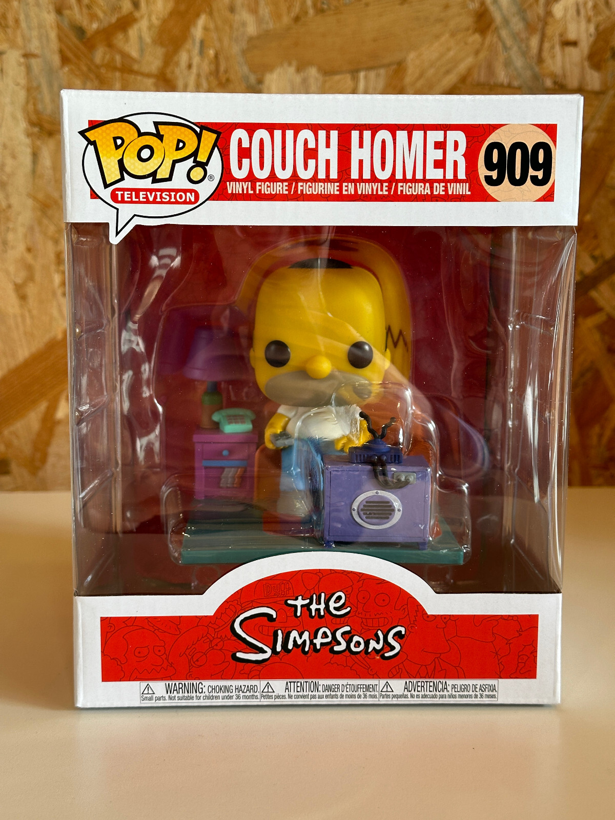 Couch Homer 909 The Simpsons Funko Pop Condición 10/10