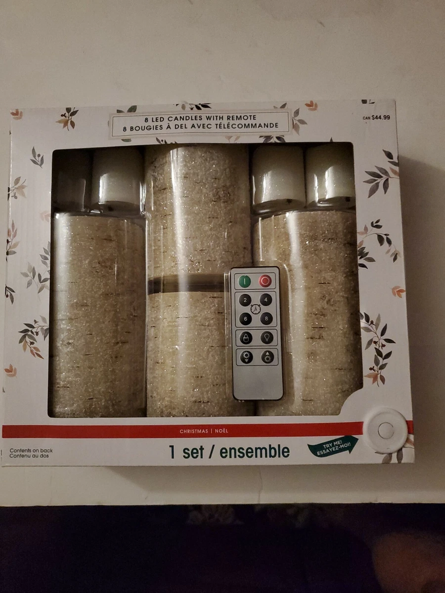 Ashland 8 led candles on sale with remote
