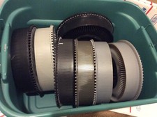 Lot of 7 Eastman Kodak Carousel holds 80 Slides