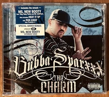 Bubba Sparxxx CD The Charm New Sealed Ms. New Booty, Heat It Up, Run Away  ++