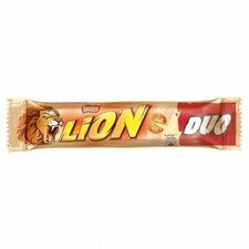 Lion Bar Blanc Duo - 60 g - Lot de 6