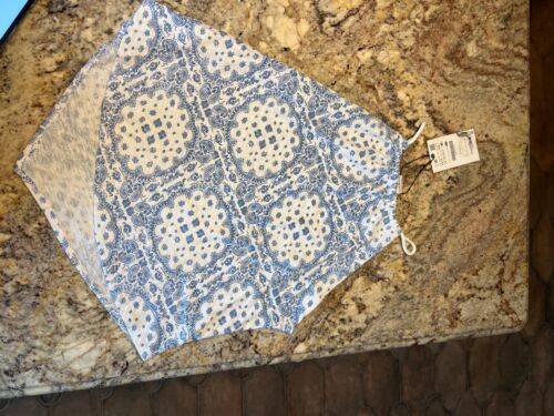 Zara Girls Sz 13-14 Blue & White Handkerchief Style Tank NWT - Picture 3 of 6