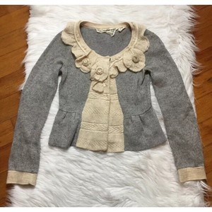 anthropologie rosette cardigan