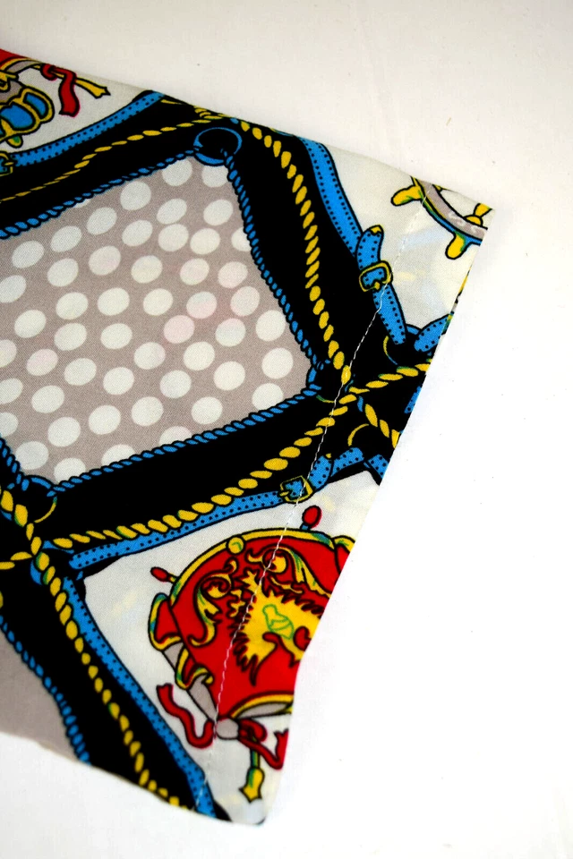 Camisa Boohoo Hombre Pijama Estilo Rayón Talla M Tema Náutico Argyle Foto 4 de 4