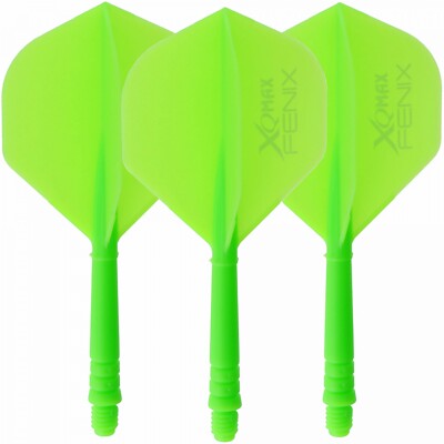 Fenix Dart Flight und Shaft, All-In-One System, grün, 28mm