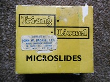 VINTAGE TRI-ANG LIONEL MICROSLIDES NATURE THEME RARE VGC TL112 COMMON WASP VESPA