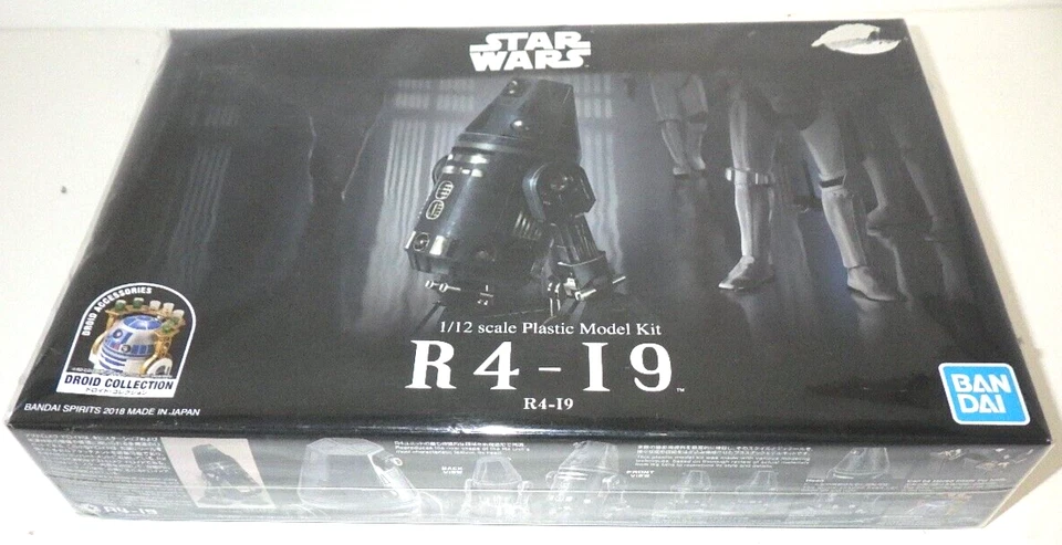 BANDAI SPIRITS Star Wars R4-I9 1/12 scale plastic model kit From Japan Rare New - Image 2 of 4