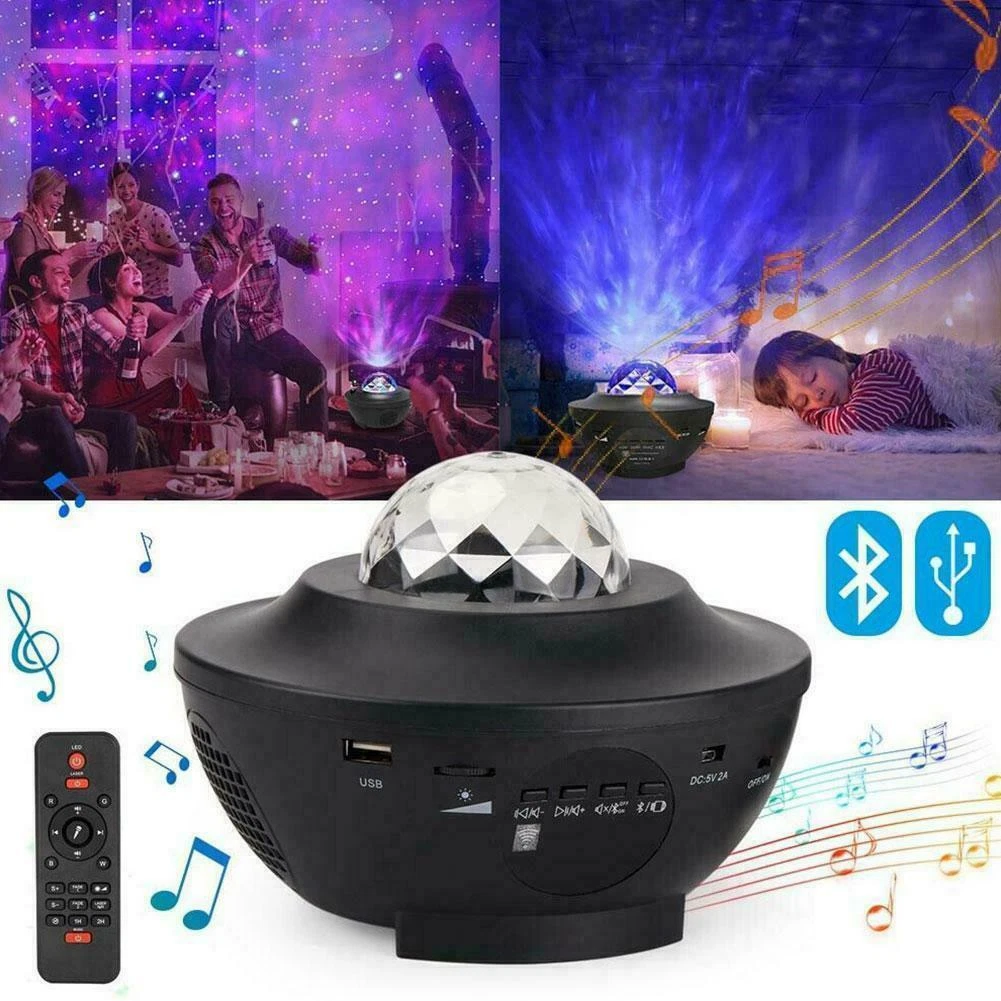 Romantic led starry night sky sales projector