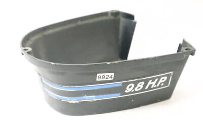Mercury 9.8 hp 2 cylinder 110 THUNDERBOLT Lower Apron Rear Exhaust Housing Cover