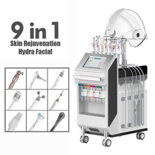 9IN1 Water Hydro Hydra Dermabrasion Machine Deep Cleansing Oxygen Face Lifting