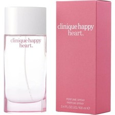 CLINIQUE HAPPY HEART 3.4 OZ PARFUM FOR WOMEN NEW IN BOX