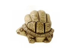 Boite à Bijoux Tortue Artisanat  Nepal Grand Modele #   H-3441
