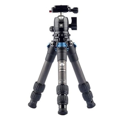 SIRUI AM-223 Carbon Fiber Camera Tripod Mini Travel Compact AM-223+B-00K 