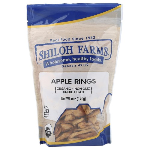 Organic Apple Rings, 6 oz (170 g)