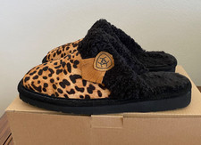 Ariat Slippers Jackie Leopard Cheetah Scuff Slip On AR2830-200 Womens Size 7