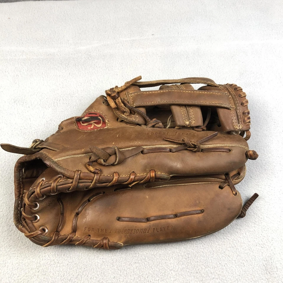 Luva de beisebol vintage Rawlings Heart of the Hide PRO-H H-Web luva couro destro - Imagem 4 de 4