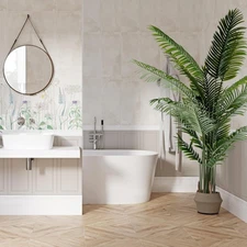 5.9 Feet Artificial Palm Tree Faux Plant Indoor Outdoor Home Decor  ﻿