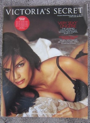 VICTORIA'S SECRET Holiday Fashion Book 2002 V 3 Catalog EUGENIA SILVA Cover SEXY