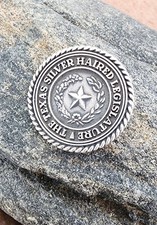 James Avery RARE The Texas Silver Haired Legislature Star Pin Pendant Retired