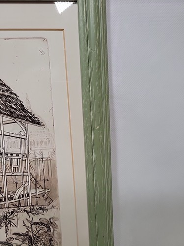 Art Print Limited Edition Genuine Vintage Framed 31/100 Julie Everett Rare Prop - Picture 16 of 18