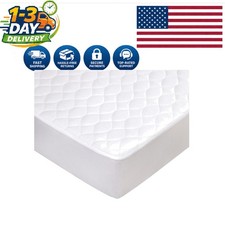 Breathable Waterproof Fitted Crib Mattress Cover - 52" x 28", Machine Washable