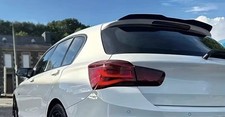 BMW 1 SERIES F20 F21 REAR M Sport ROOF BOOT SPOILER LIP GLOSS Black 2012-2019
