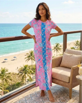 knee length dresses for ladies Nicholas Kaden Bow Off-shoulder Midi Dress main image 0