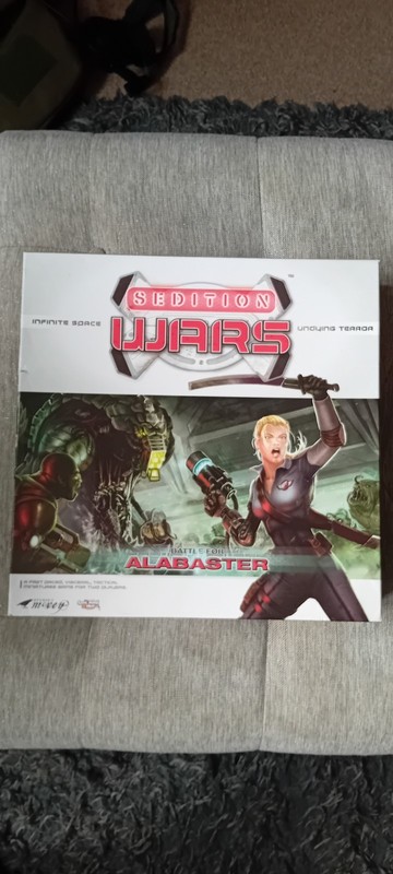 Sedition Wars Board Game McVey Studios Sci-Fi Horror Edition